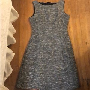 The Limited Sparkly Gray and Black Cocktail Dress